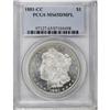 Image 3 : 1881-CC $1 MS65 Deep Mirror Prooflike PCGS