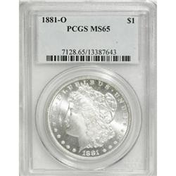 1881-O $1 MS65 PCGS