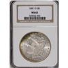 Image 1 : 1881-O $1 MS65 NGC
