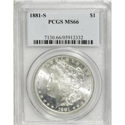 1881-S $1 MS66 PCGS