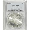 Image 1 : 1881-S $1 MS66 PCGS