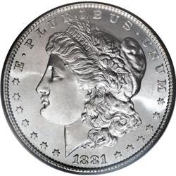 1881-S $1 MS68 PCGS