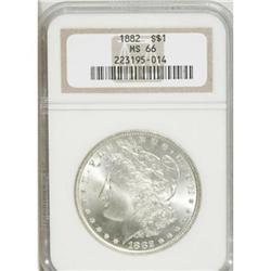 1882 $1 MS66 NGC