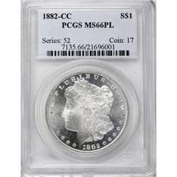 1882-CC $1 MS66 Prooflike PCGS