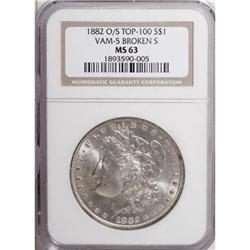 1882-O/S $1 MS63 NGC