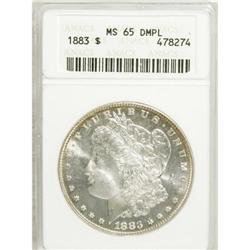 1883 $1 MS65 Deep Mirror Prooflike ANACS