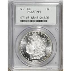 1883-CC $1 MS65 Deep Mirror Prooflike PCGS