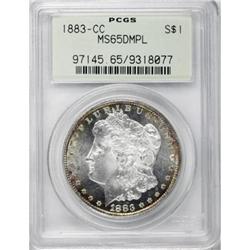 1883-CC $1 MS65 Deep Mirror Prooflike PCGS