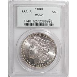 1883-S $1 MS62 PCGS
