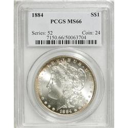1884 $1 MS66 PCGS