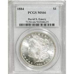 1884 $1 MS66 PCGS