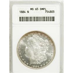 1884 $1 MS65 Deep Mirror Prooflike ANACS