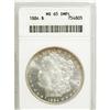 Image 1 : 1884 $1 MS65 Deep Mirror Prooflike ANACS