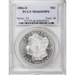 1884-O $1 MS66 Deep Mirror Prooflike PCGS