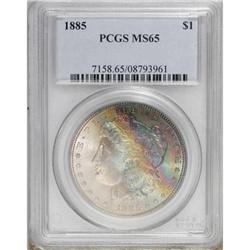 1885 $1 MS65 PCGS