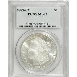 1885-CC $1 MS65 PCGS