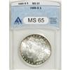 Image 1 : 1889-S $1 MS65 ANACS