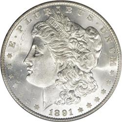 1891 $1 MS65 PCGS