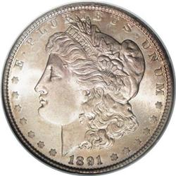 1891 $1 MS65 NGC