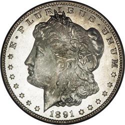 1891-CC $1 MS65 PCGS