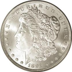 1891-CC $1 MS65 PCGS