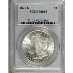 1891-S $1 MS65 PCGS