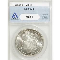 1892-CC $1 MS61 ANACS