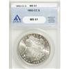 Image 1 : 1892-CC $1 MS61 ANACS