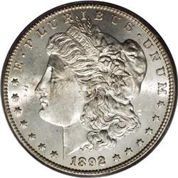 1892-CC $1 MS64 PCGS