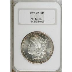 1892-CC $1 MS63 Prooflike NGC