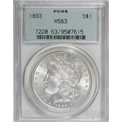 1893 $1 MS63 PCGS