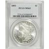Image 1 : 1893 $1 MS63 PCGS