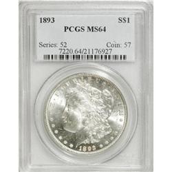 1893 $1 MS64 PCGS