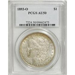 1893-O $1 AU50 PCGS