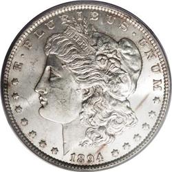 1894 $1 MS62 PCGS