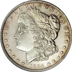 1894 $1 AU53 Prooflike NGC