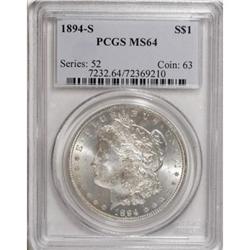 1894-S $1 MS64 PCGS