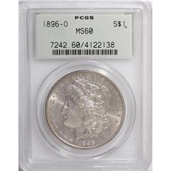 1896-O $1 MS60 PCGS