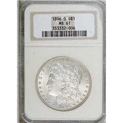 1896-O $1 MS61 NGC