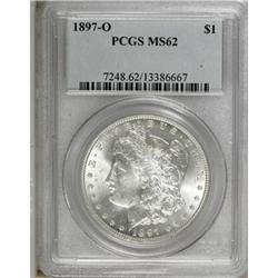 1897-O $1 MS62 PCGS