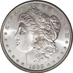 1898 $1 MS67 PCGS