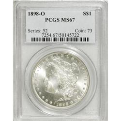 1898-O $1 MS67 PCGS
