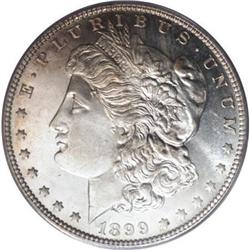 1899 $1 MS65 Deep Mirror Prooflike PCGS