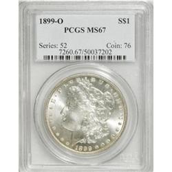 1899-O $1 MS67 PCGS