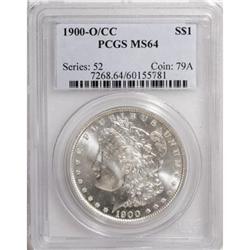 1900-O/CC $1 MS64 PCGS