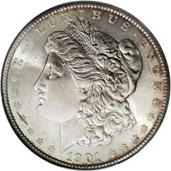1901 $1 MS61 NGC