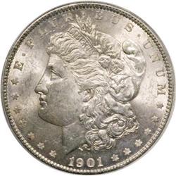 1901 $1 MS61 PCGS
