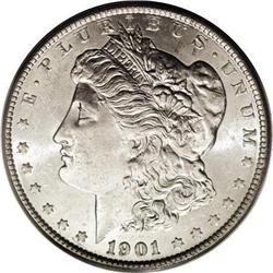 1901 $1 MS62 PCGS