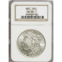 1902 $1 MS66 NGC
