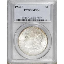 1902-S $1 MS64 PCGS